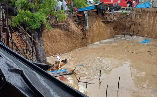 Wall Collapse Amid Heavy Rains Claims Three Lives Death Toll Rises To 8 