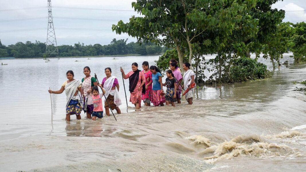 Assam Floods Over 1.61 Lakh Affected