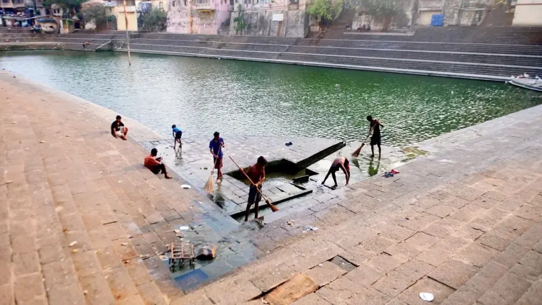 Contractor Faces Action for Damaging Banganga Tank