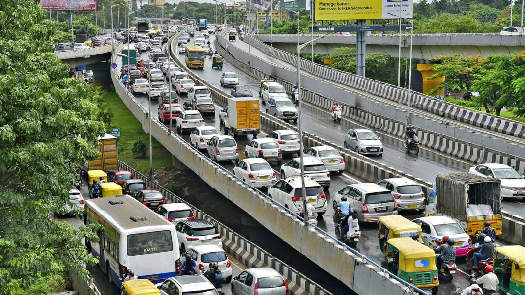 Bengaluru's Infrastructure Woes Hebbal Flyover Ramp Construction Stalls
