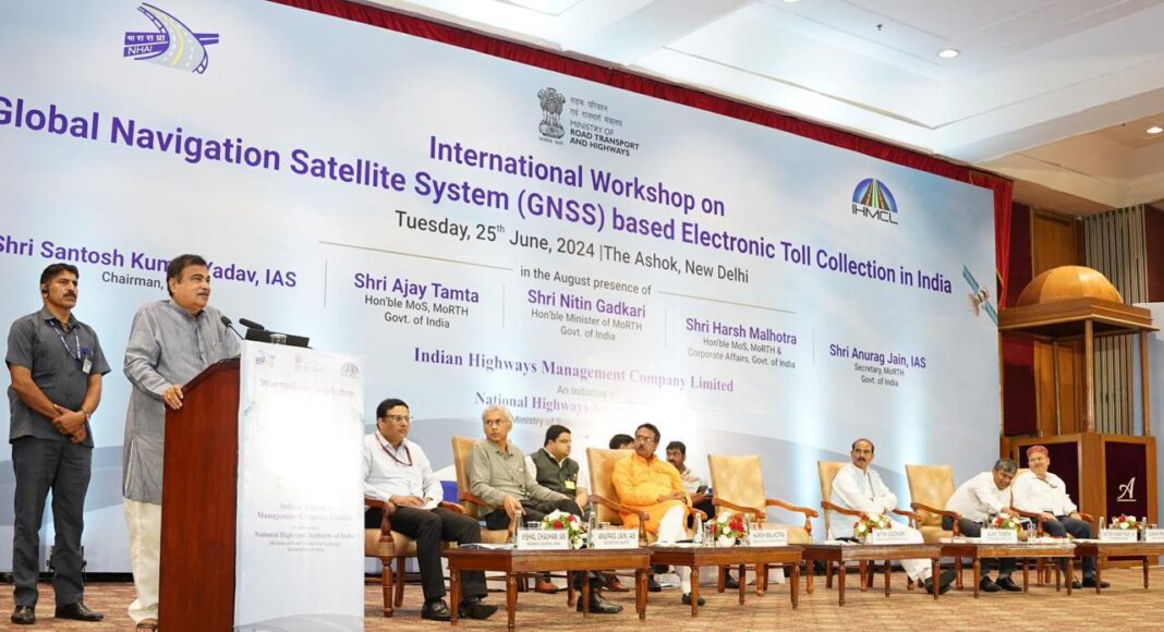Nitin Gadkari Leads GNSS Revolution in Indian Toll Collection