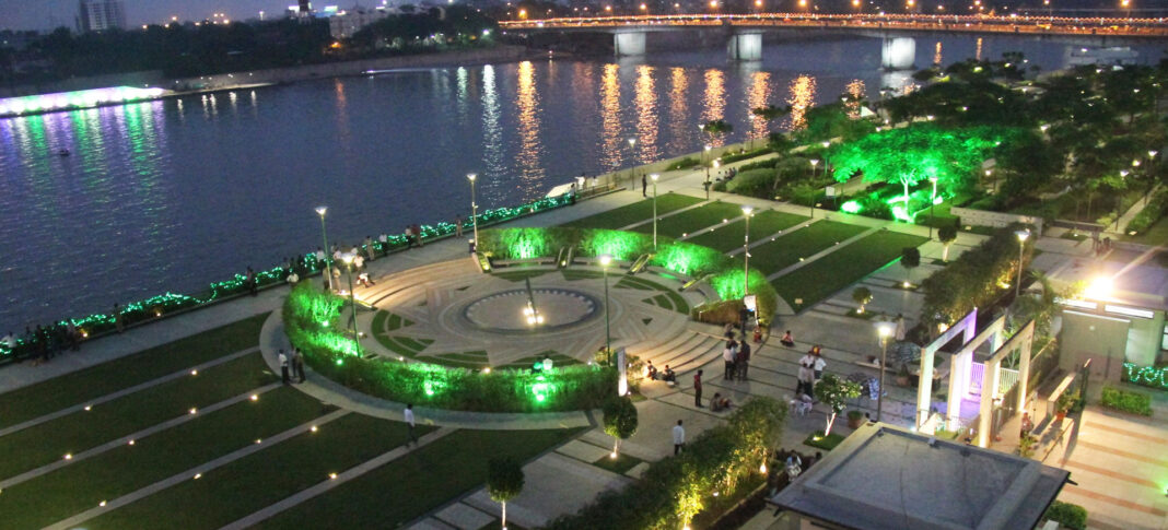 World’s Longest Riverfront in Gandhinagar