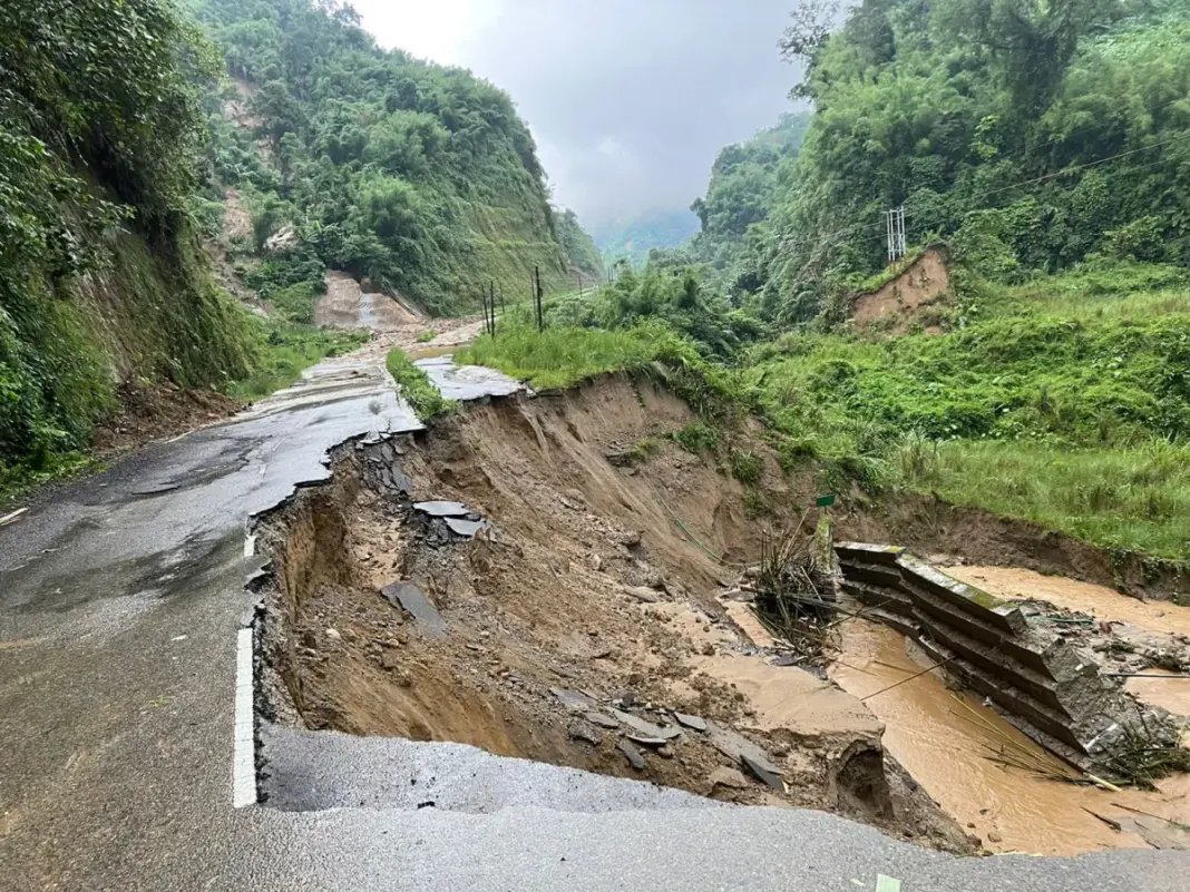 Arunachal Pradesh Grapples with Landslide Chaos Across Districts