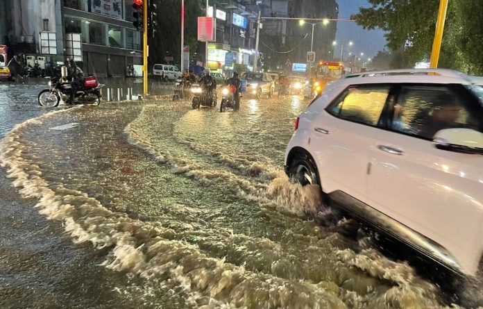 Heavy Rains Paralyse Ahmedabad and Surat