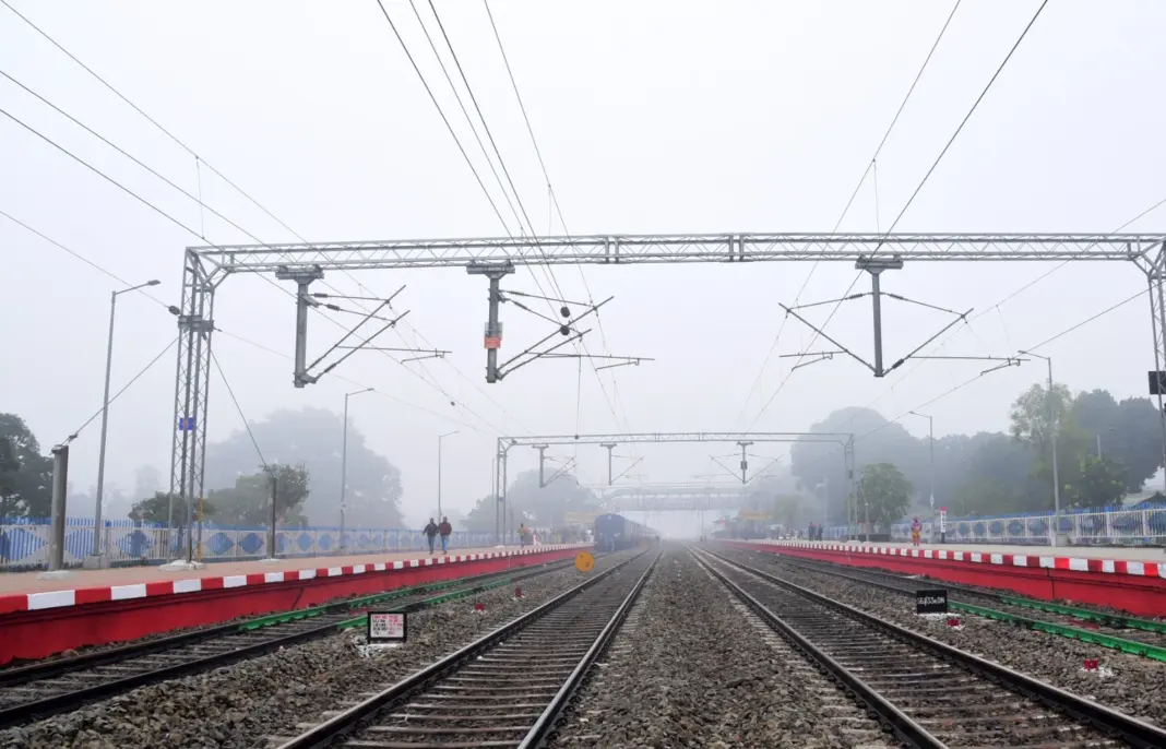 Northeast Frontier Railway Electrifies 64% of Network, Aiming for Net-Zero Carbon Emissions