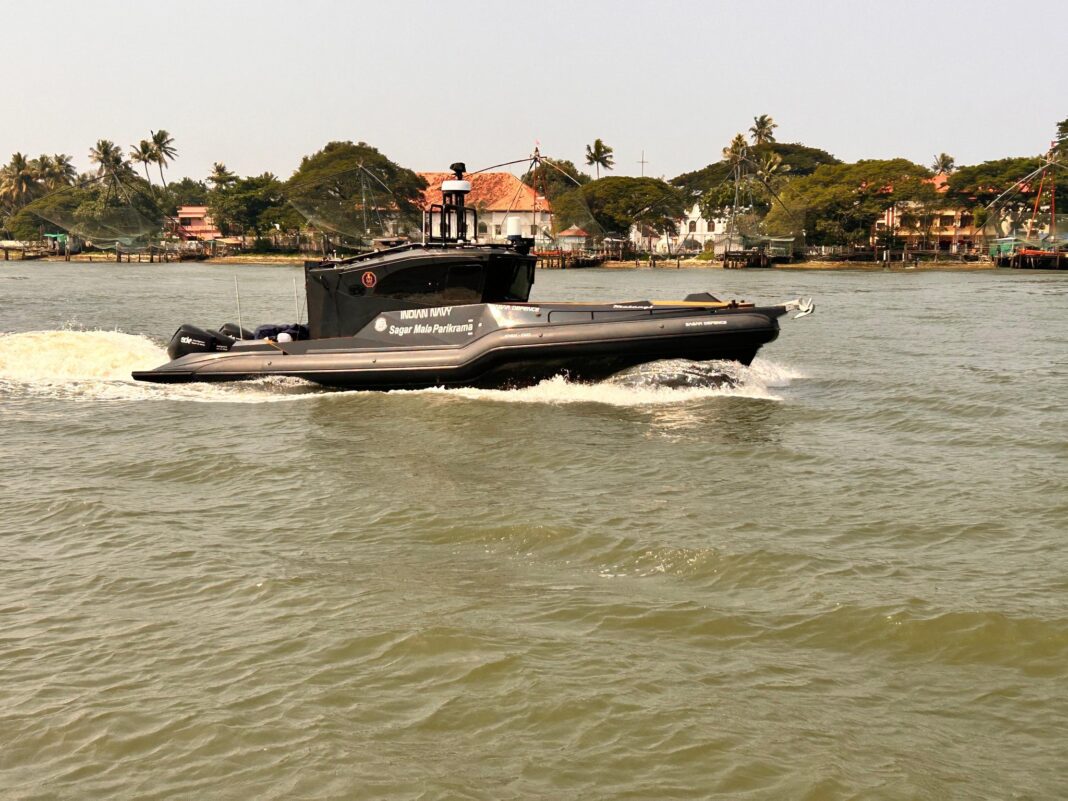 India's Autonomous Vessel Navigates 1,500 Km Solo