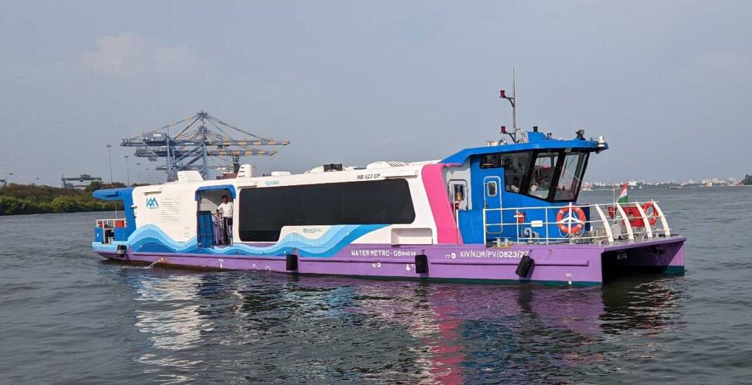 Kochi Water Metro Service to Mattancherry Delayed Until January 2024