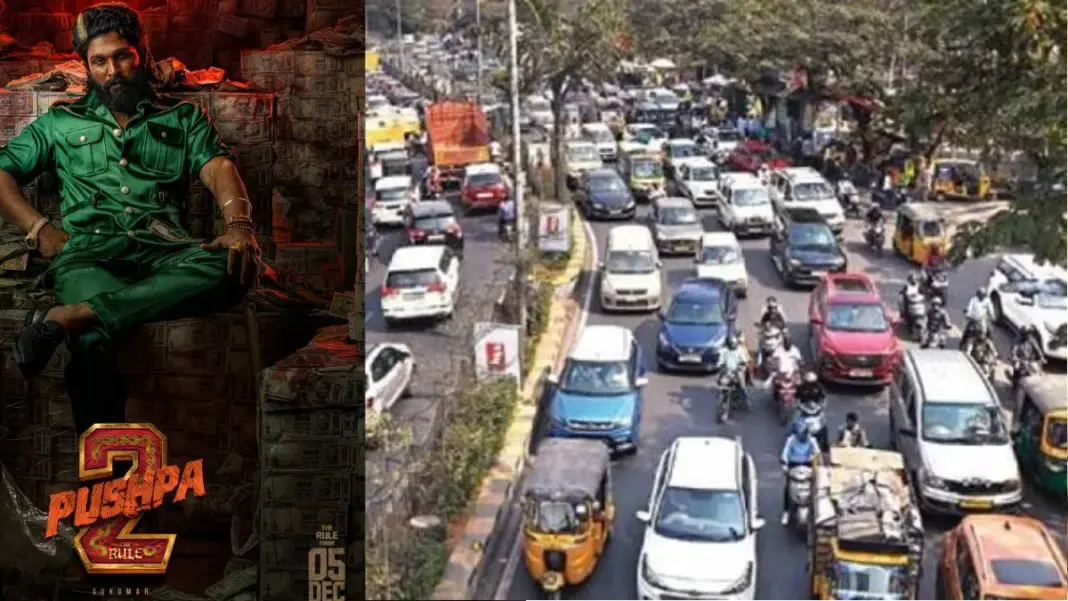 Traffic Updates Ahead of Pushpa 2 Event in Hyderabad