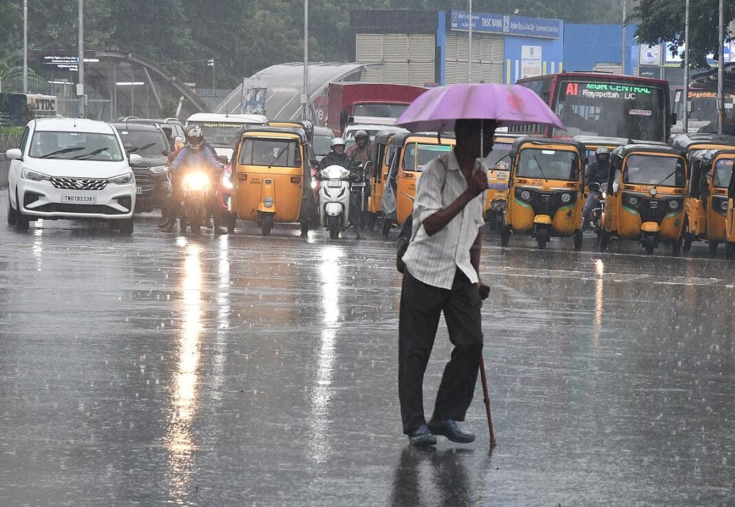 Chennai and Surrounding Districts See Downgraded Rainfall Alert