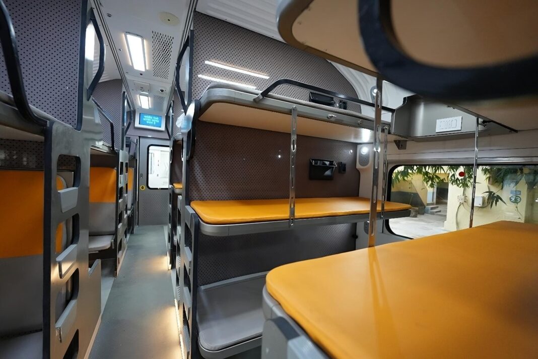 Vande Bharat Sleeper Train Prototype Ready for Field Trials