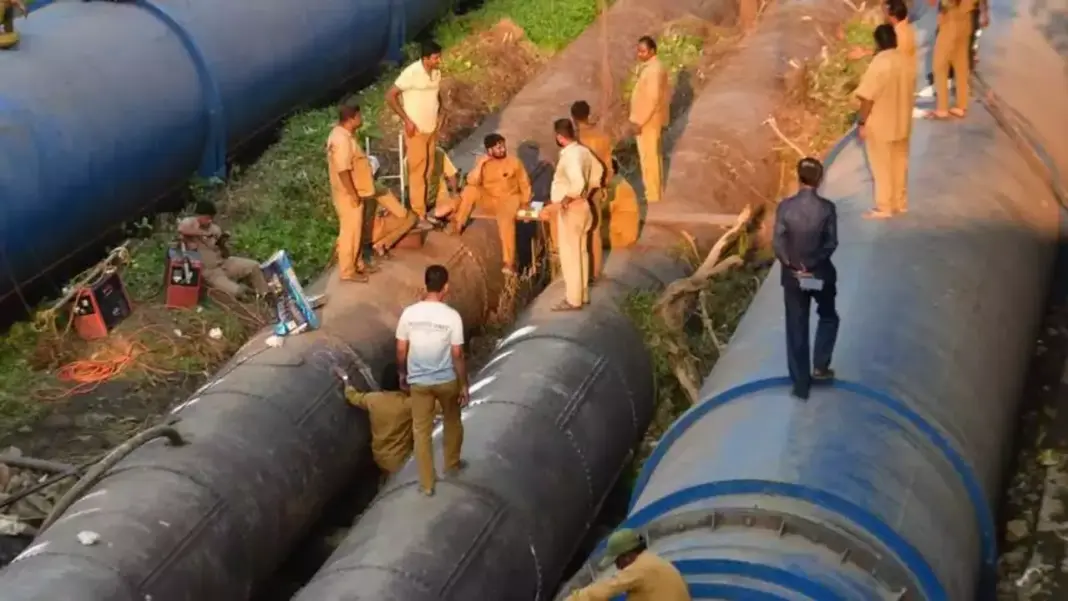 Tansa Pipeline Leak Causes Water Cuts in Powai, Surrounding Areas