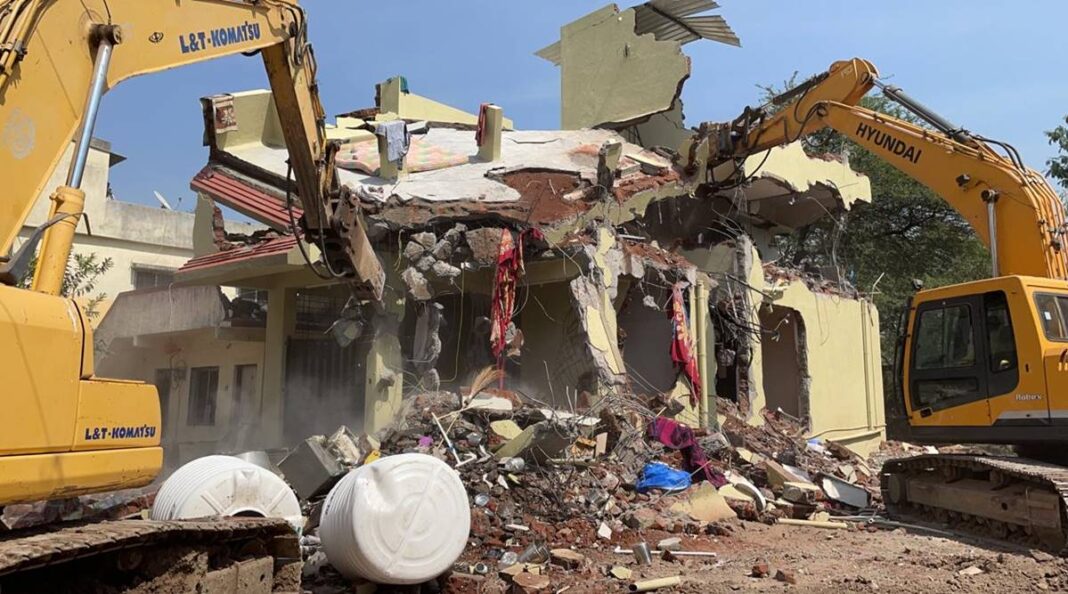 PCMC Mega Demolition Drive Clears 465 Acres of Illegal Constructions