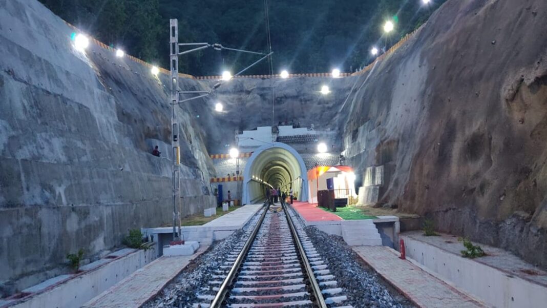 Indias Fastest Long Rail Tunnel Completed Safely