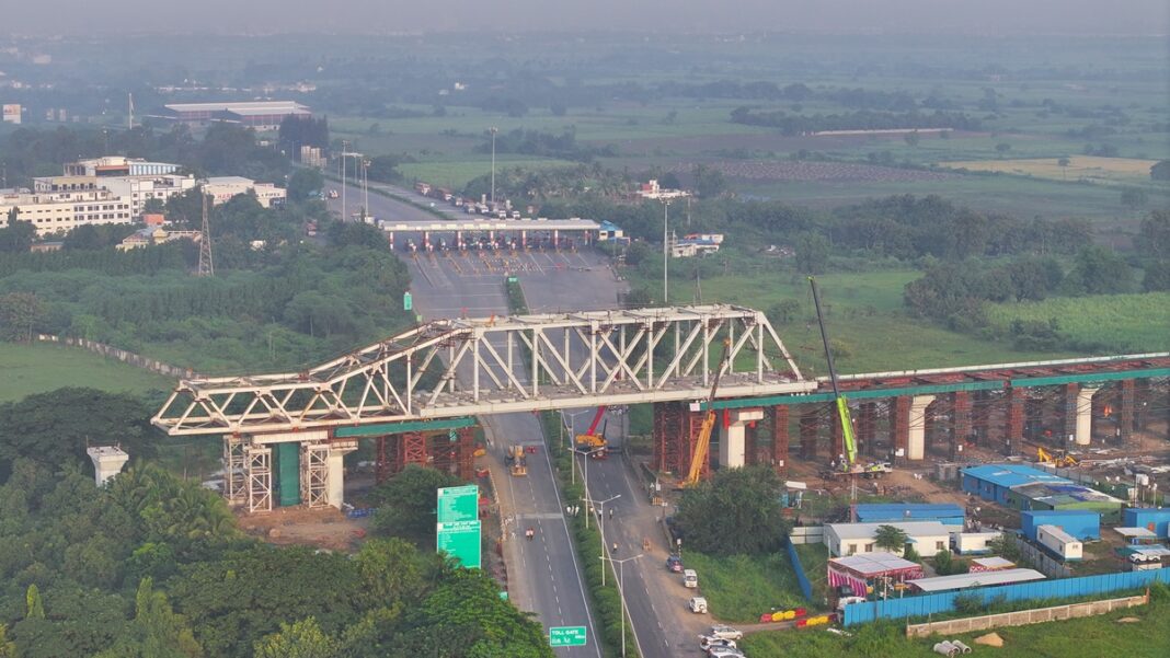 Mumbai Ahmedabad Bullet Train Project Achieves Milestone with First Steel Bridge Launch