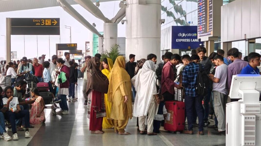 Delhi IGI Airport Struggles as Over 200 Flights Delayed