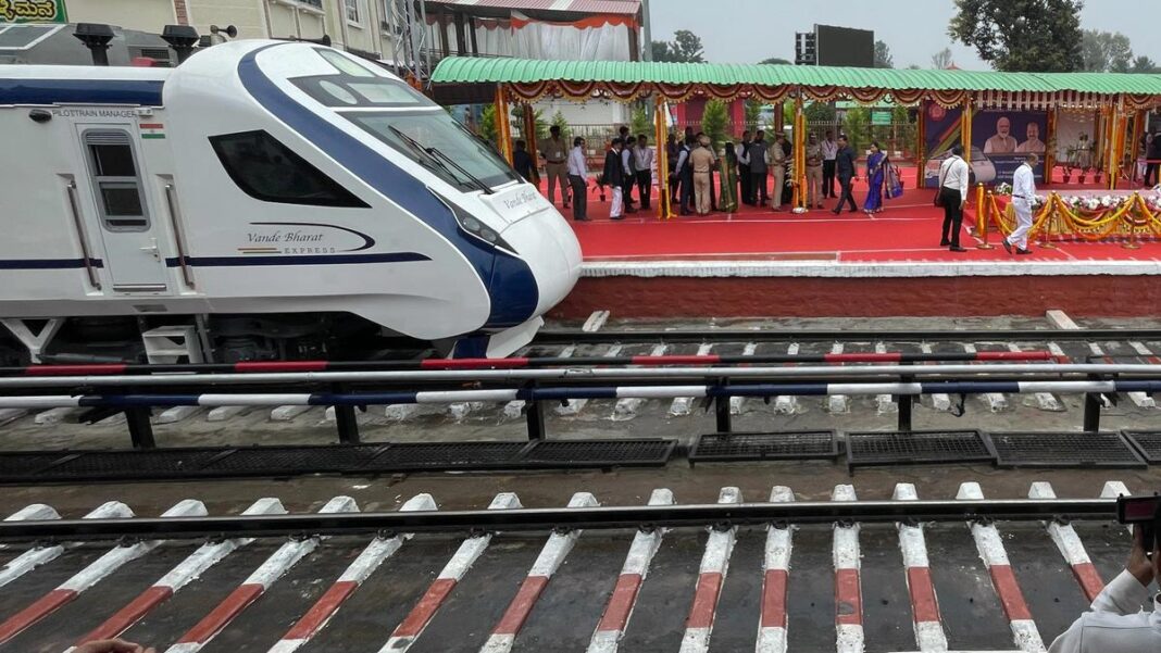 Chennai Welcomes Vande Bharat Style Local