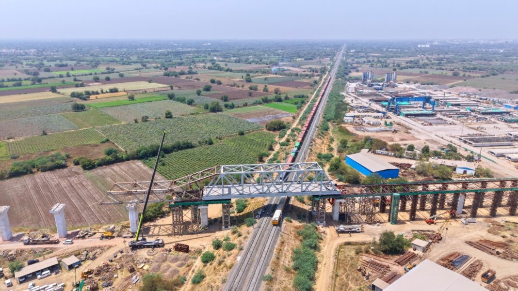 Gujarat Sees Major Bullet Train Progress with Seventh Steel Bridge Completion