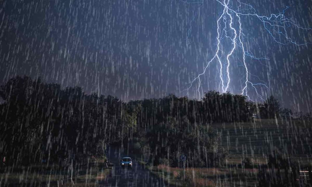 Hyderabad Lashed by Torrential Rains and Lightning Strikes