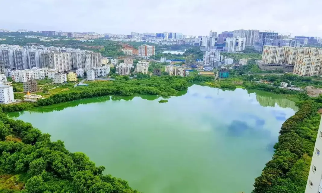 Hyderabad gets hotter as lakes dry up and buildings replace green spaces