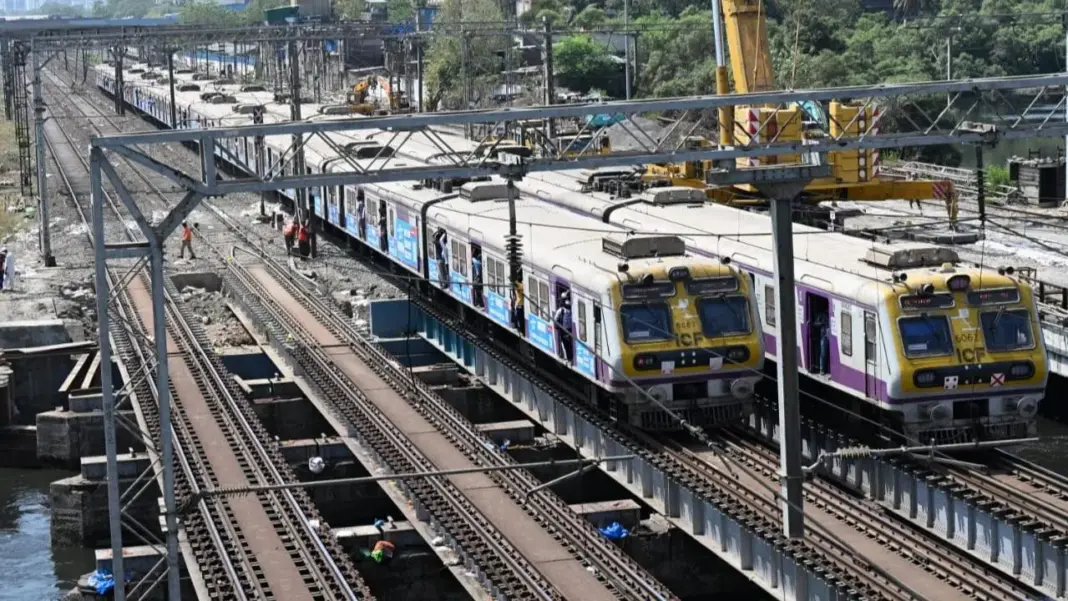 Mumbai Locals Halt 125 Year Old Bridge Work