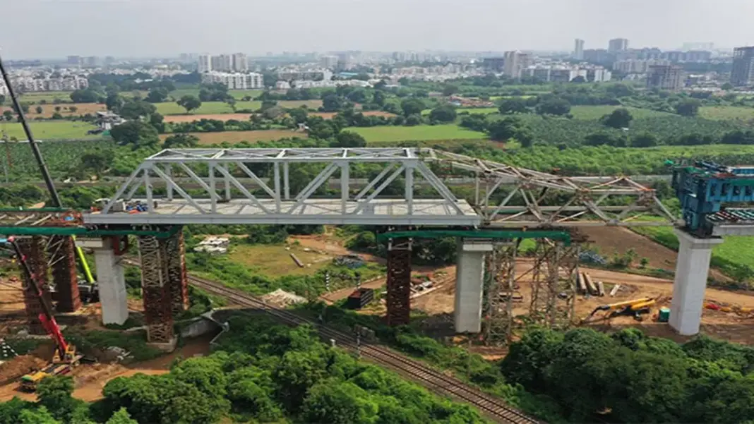 Mumbai Ahmedabad Rail Corridor Progresses with New Bridge