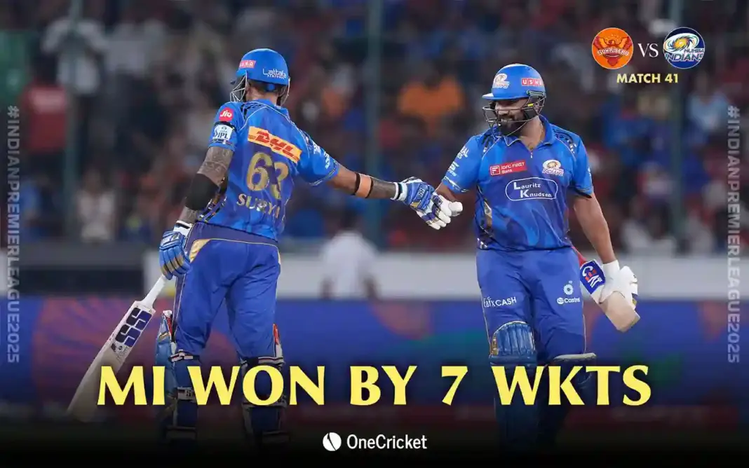 SRH vs MI: A Match of Boundaries and Burden — Breaking Down the Carbon Footprint