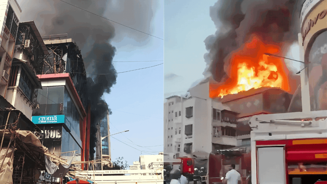 Fire Breaks Out at Bandra Mall Mumbai Blaze Lasts 18 Hours