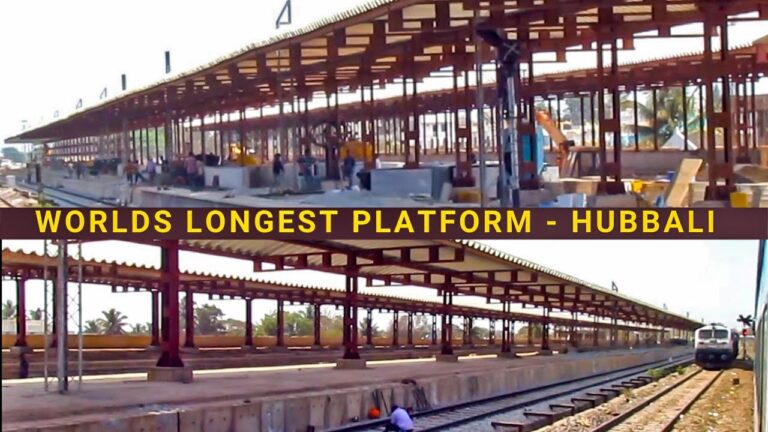 India Builds World Longest Railway Platform at Hubballi Junction