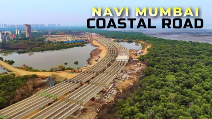 Ulwe Coastal Road 40 Percent Complete Linking Atal Setu
