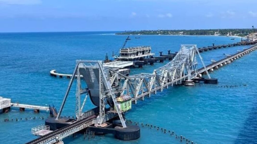 India First Vertical Lift Bridge Opens in Tamil Nadu