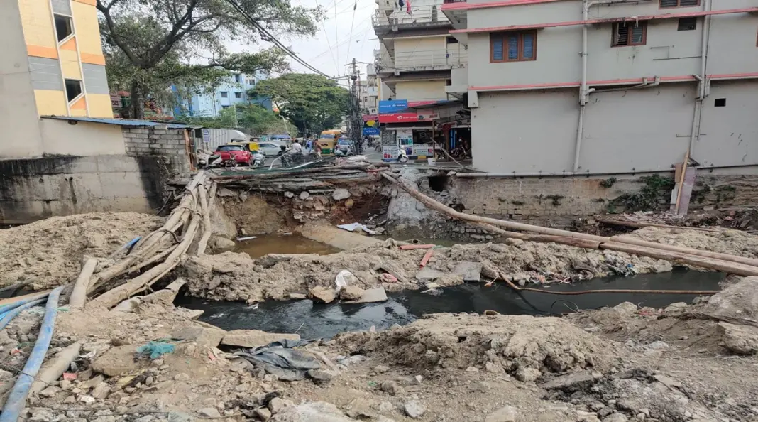 Bengaluru Faces Monsoon Risk from Drain Encroachments