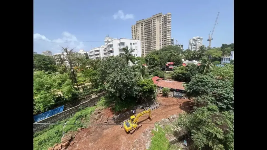 Mumbai Locals Fear Wall Collapse Before Monsoon