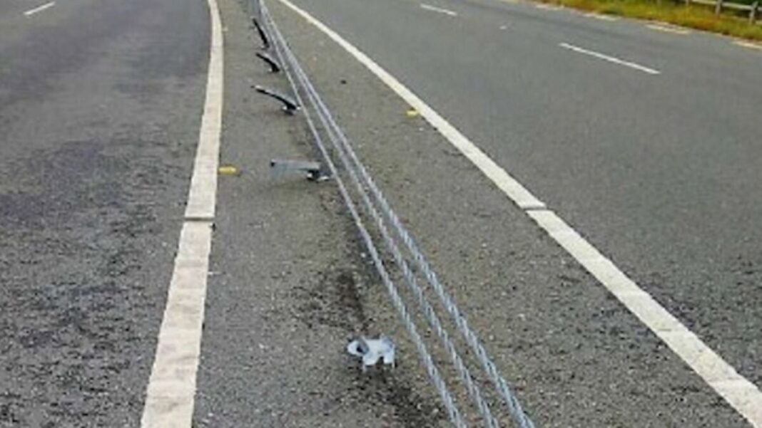 Action Taken on Damaged Highway Barriers
