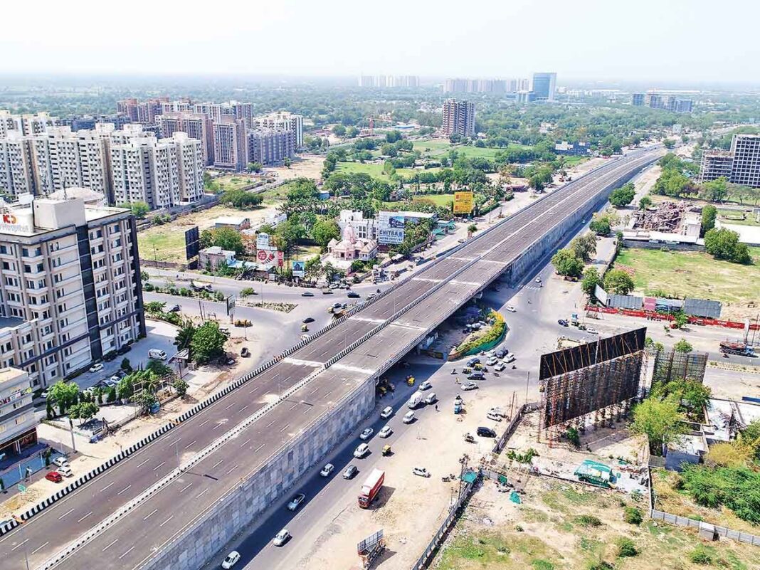 Ahmedabad Gets New Flyover at Pallav Char Rasta