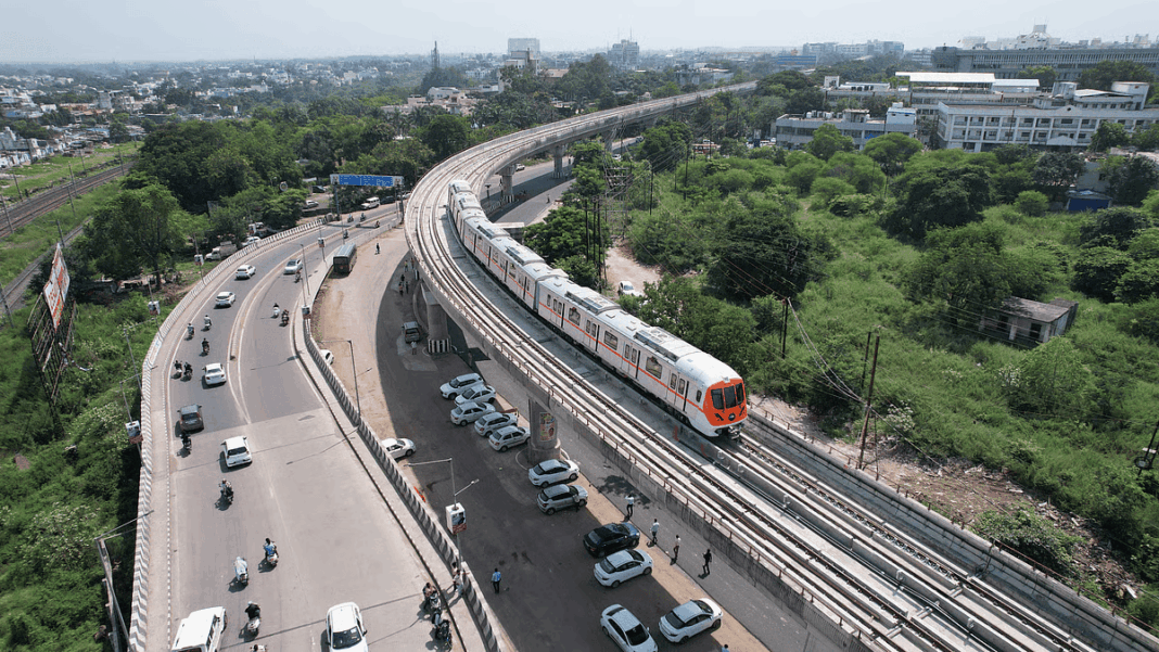 Bhopal Roads Blocked For Metro Station Project