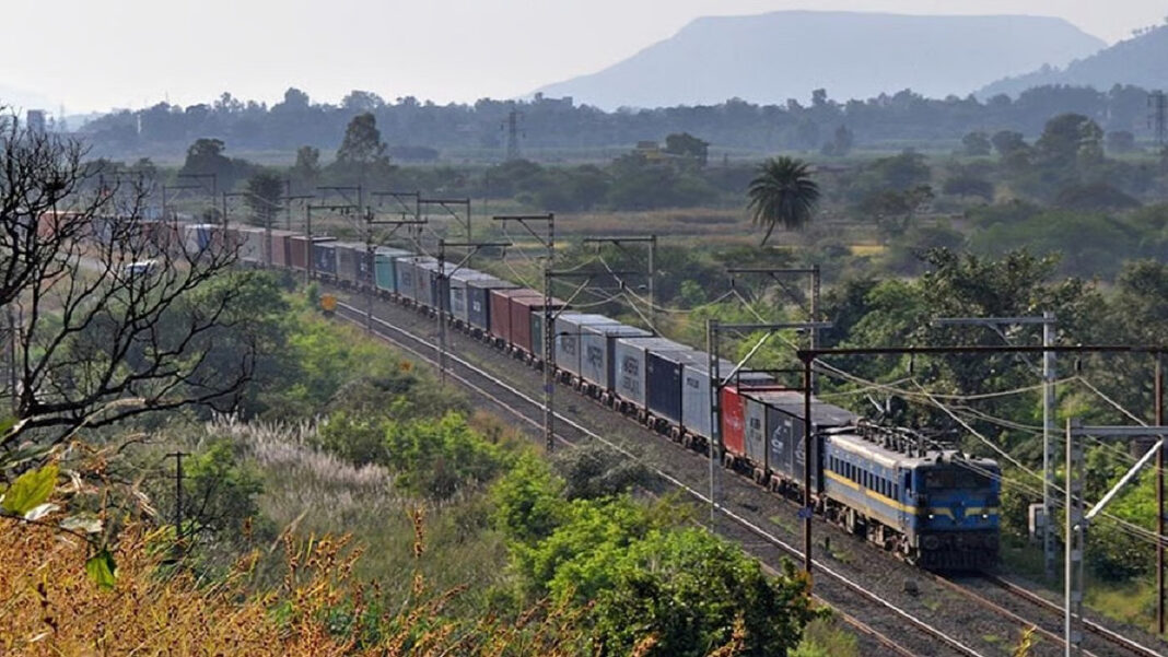 Biggest rail flyover installed by DFCCIL to ease freight transport