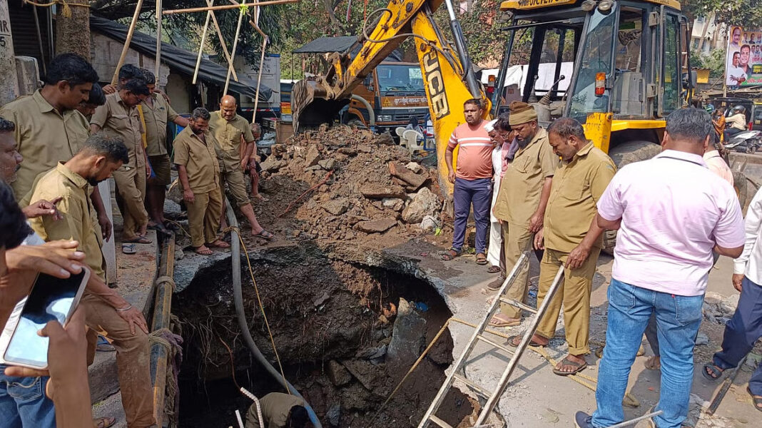 Dockyard Road Pipeline Replacement Causes 24-Hour Water Cut in Mumbai