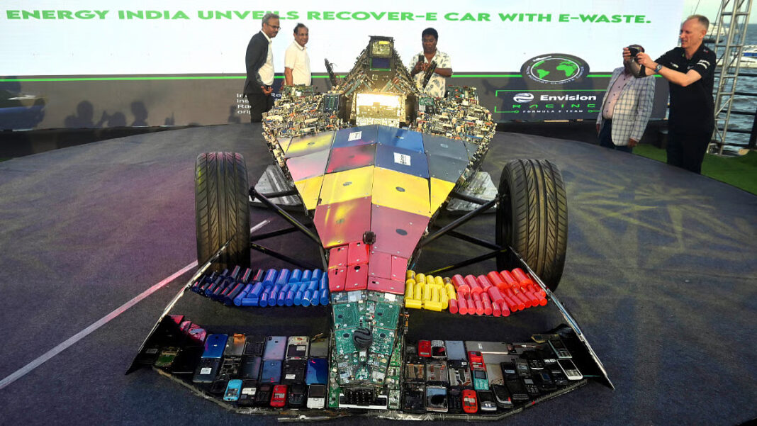 Mumbai Launches Indias First E-Waste Race Car Innovation