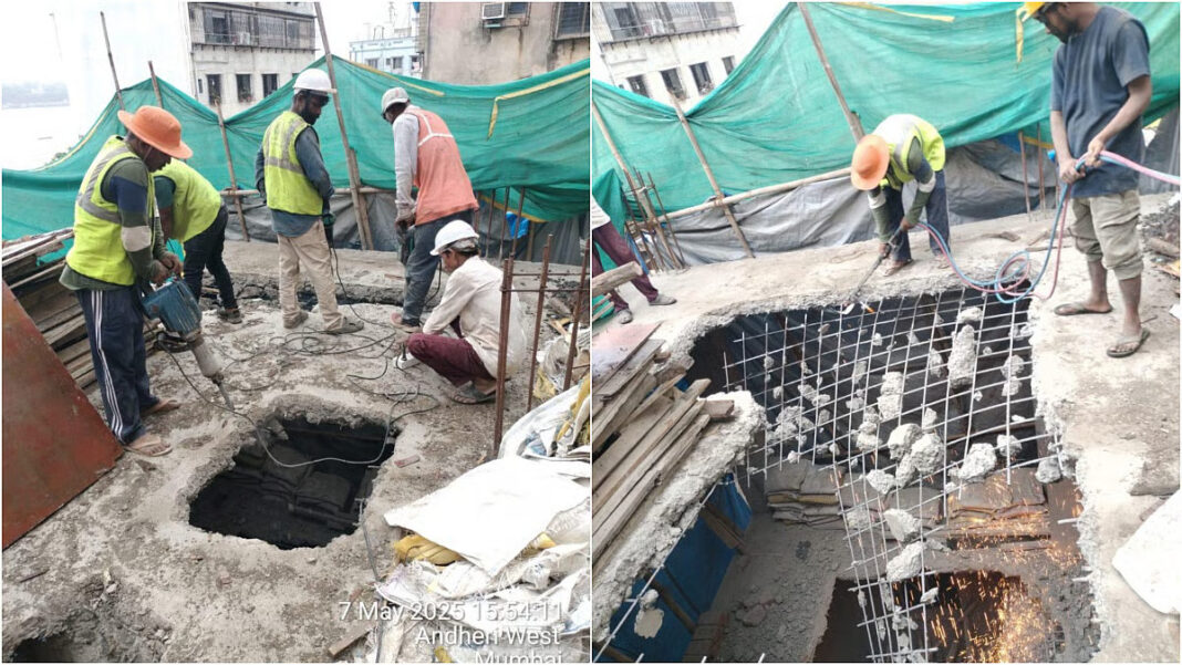 BMC acts on five illegal buildings in Versova
