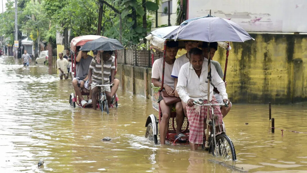 Guwahati Floods After 37mm Rainfall