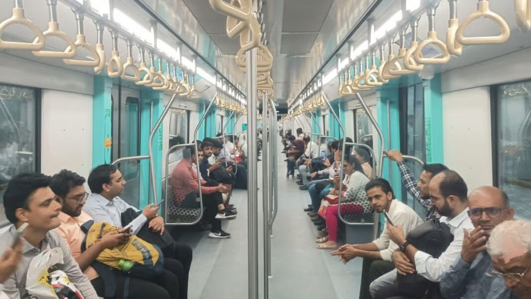 Mumbai Metro Line 3 Sees Surge in Ridership