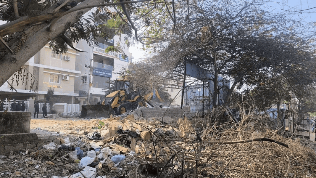 Hyderabad Reclaims Encroached Public Land