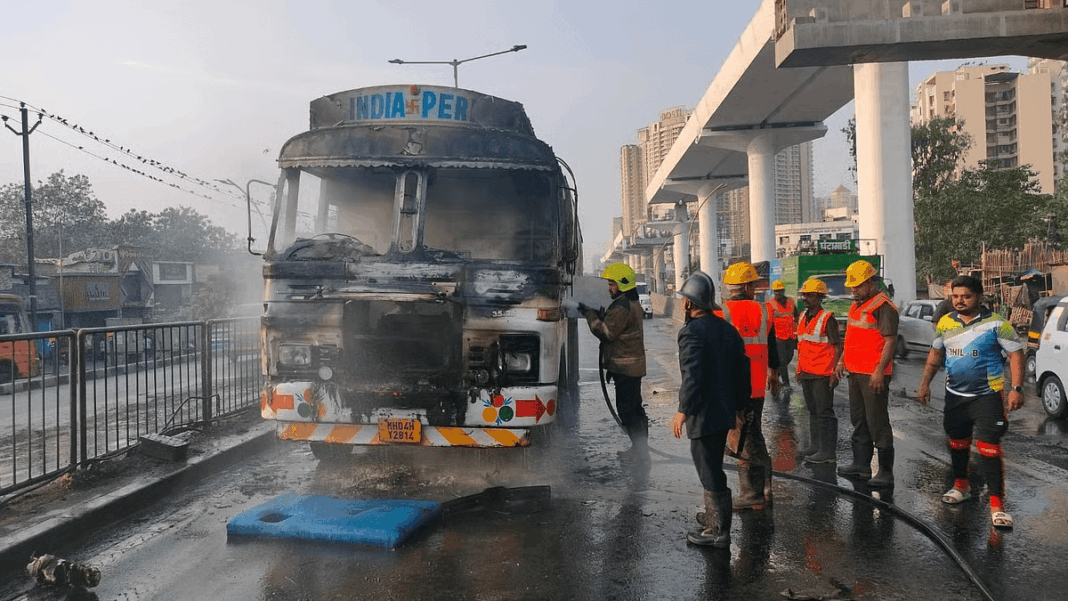 Manpada Bridge Incident Leads to Traffic Chaos