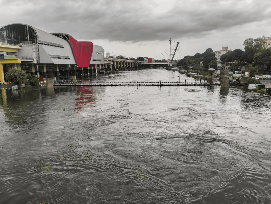 Pune Roads Flooded Due to Illegal Sewer Connections