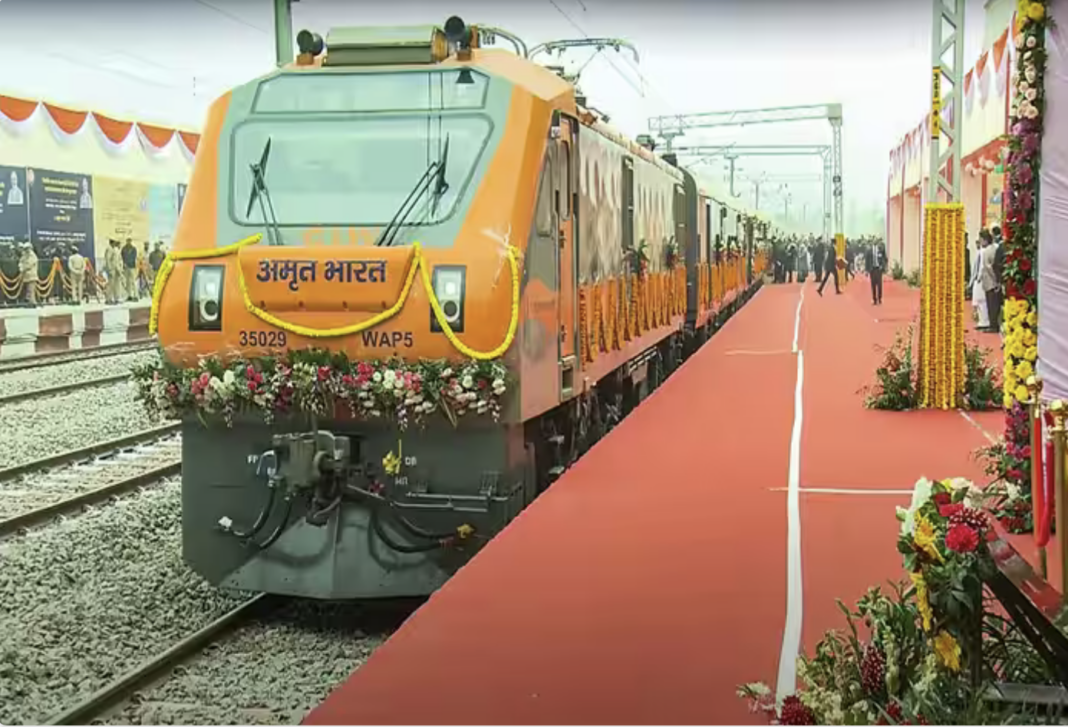Sealdah to Delhi Amrit Bharat Covers 1454 Km in 30 Hours