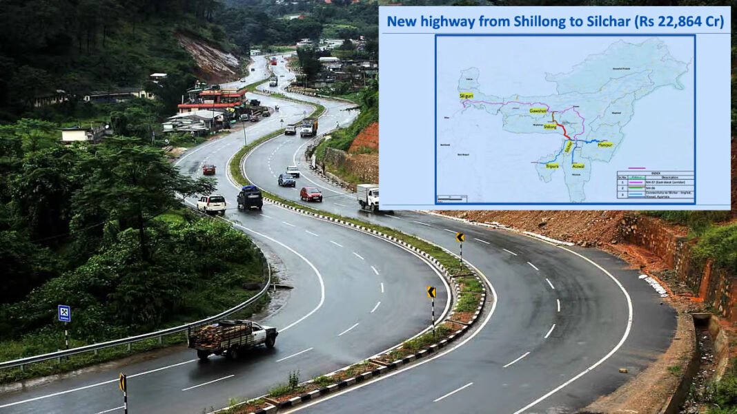 Shillong-Silchar Highway to Boost Northeast Connectivity