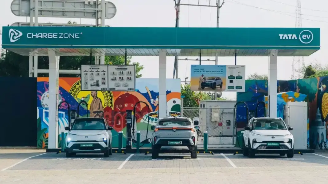 Tata Expands EV Infrastructure with 10 MegaChargers Across India