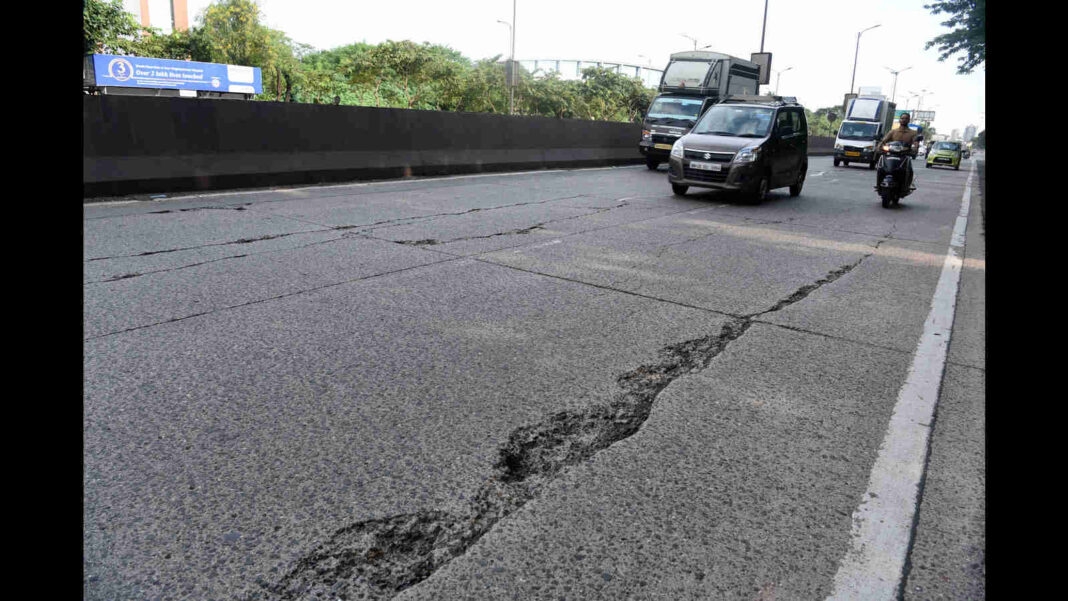 Thane Belapur Road Work Starts