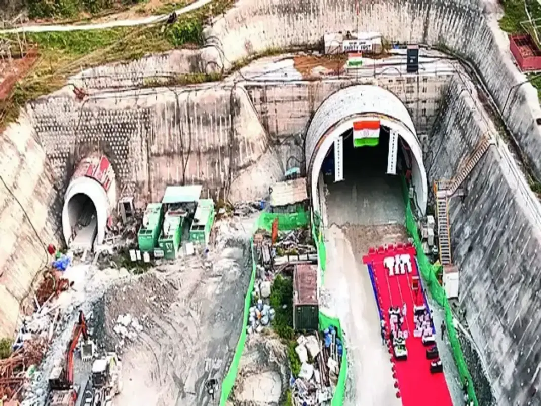 India Longest Rail Tunnel Nears Completion