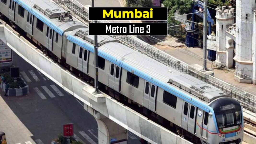 Mumbai Metro 3 Set for August Launch